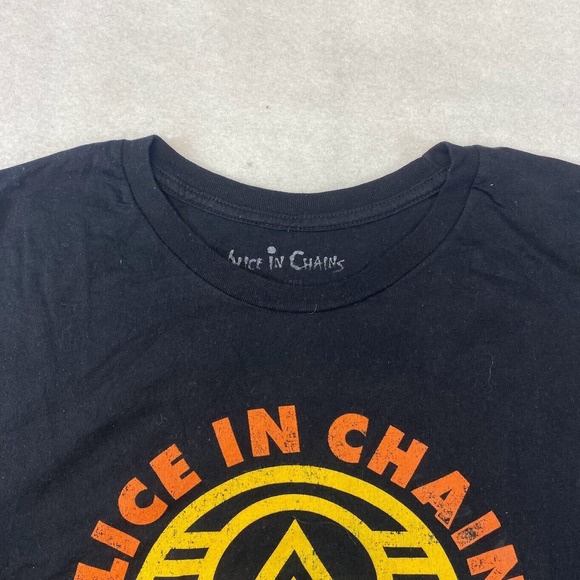 Alice In Chains Rainer Fog Graphic Tee Thrifted Vintage Style Size 3XL - Picture 9 of 12